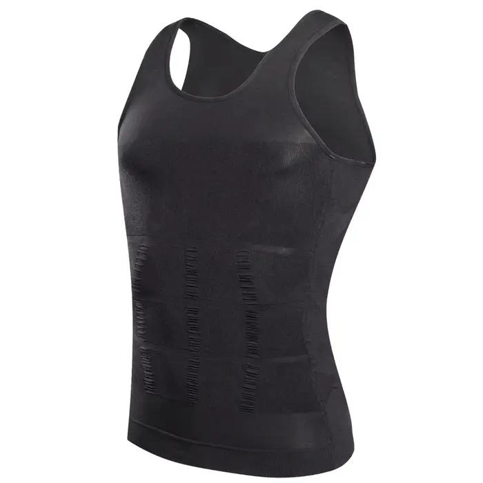 INSELLE hommes corps Shaper minceur Compression gilet maillot