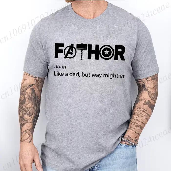 T-shirt humoristique « Père » avec définition graphique