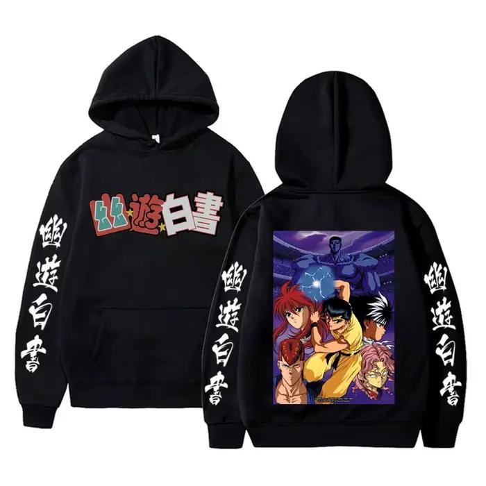 Sweat à capuche YuYu Hakusho Urameshi Yuusuke pour hommes et femmes