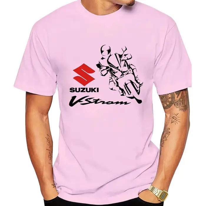 T-shirt d'été pour homme et femme SUZUKI V-Strom