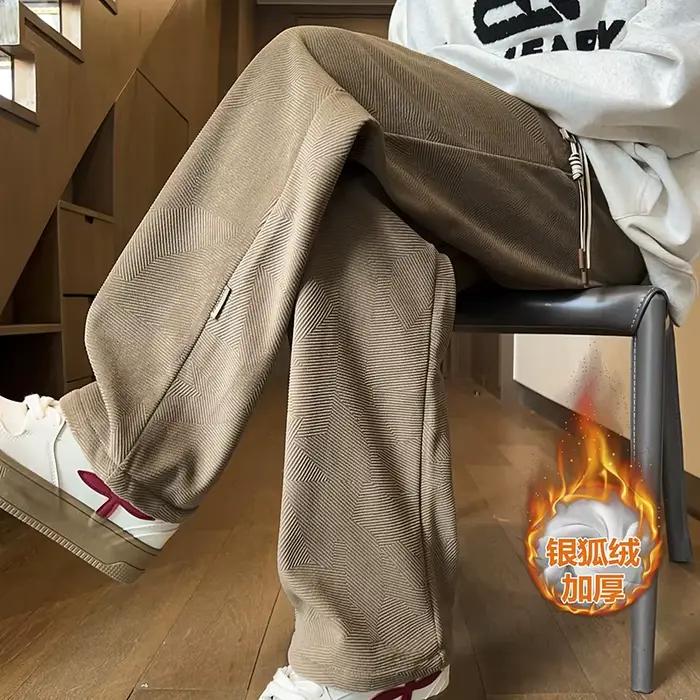 Grande taille hommes polaire Joggers
