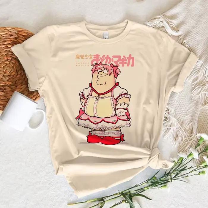 Madoka Magica t-shirt femmes Y2K streetwear anime t-shirts femme