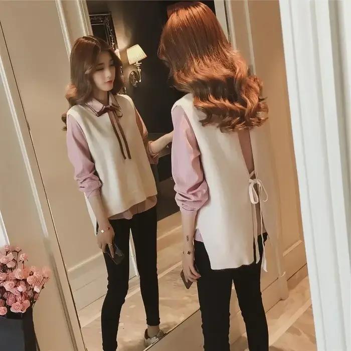 Gilet de style coréen pour femmes