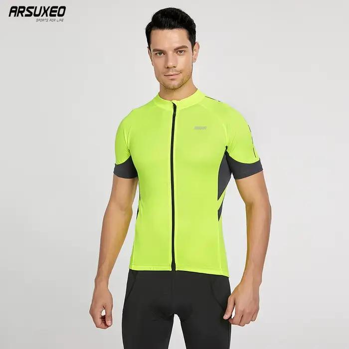 Maillot de cyclisme à manches courtes pour homme