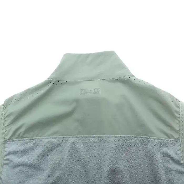 Gilet de vélo coupe-vent imperméable YKYWBIKE pour homme, vêtements de VTT avec protection solaire UPF 50+ et haute réflectivité pour sécurité nocturne