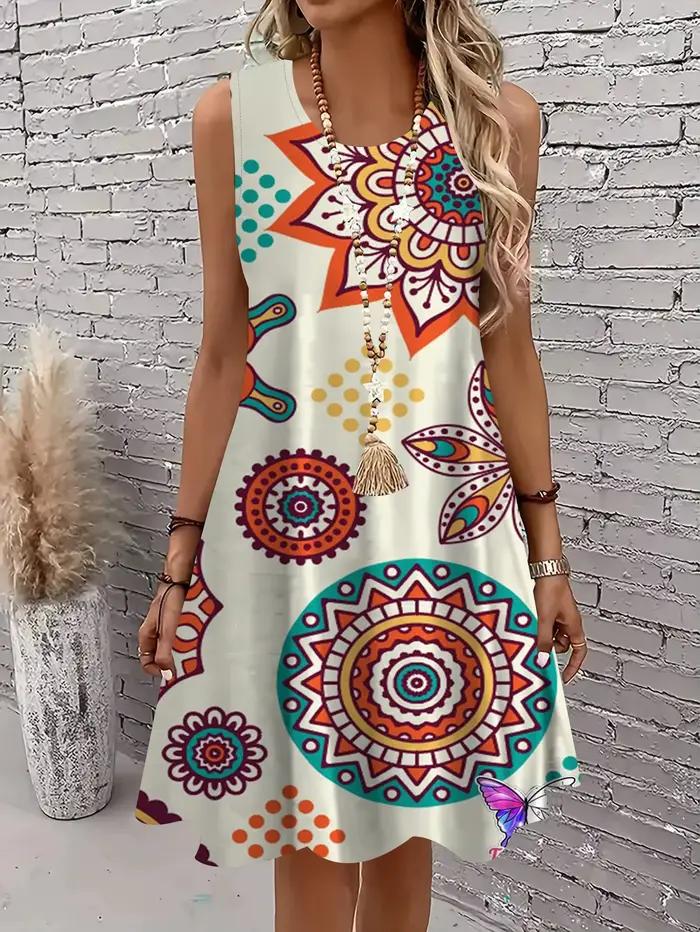 Robe sans manches pour femmes