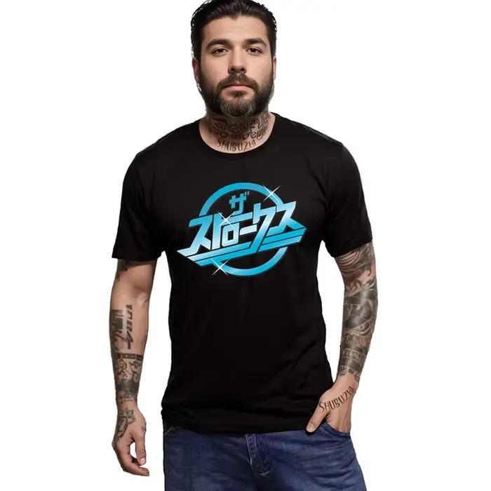 Les coups coton T-shirt hommes bande de Rock indépendante