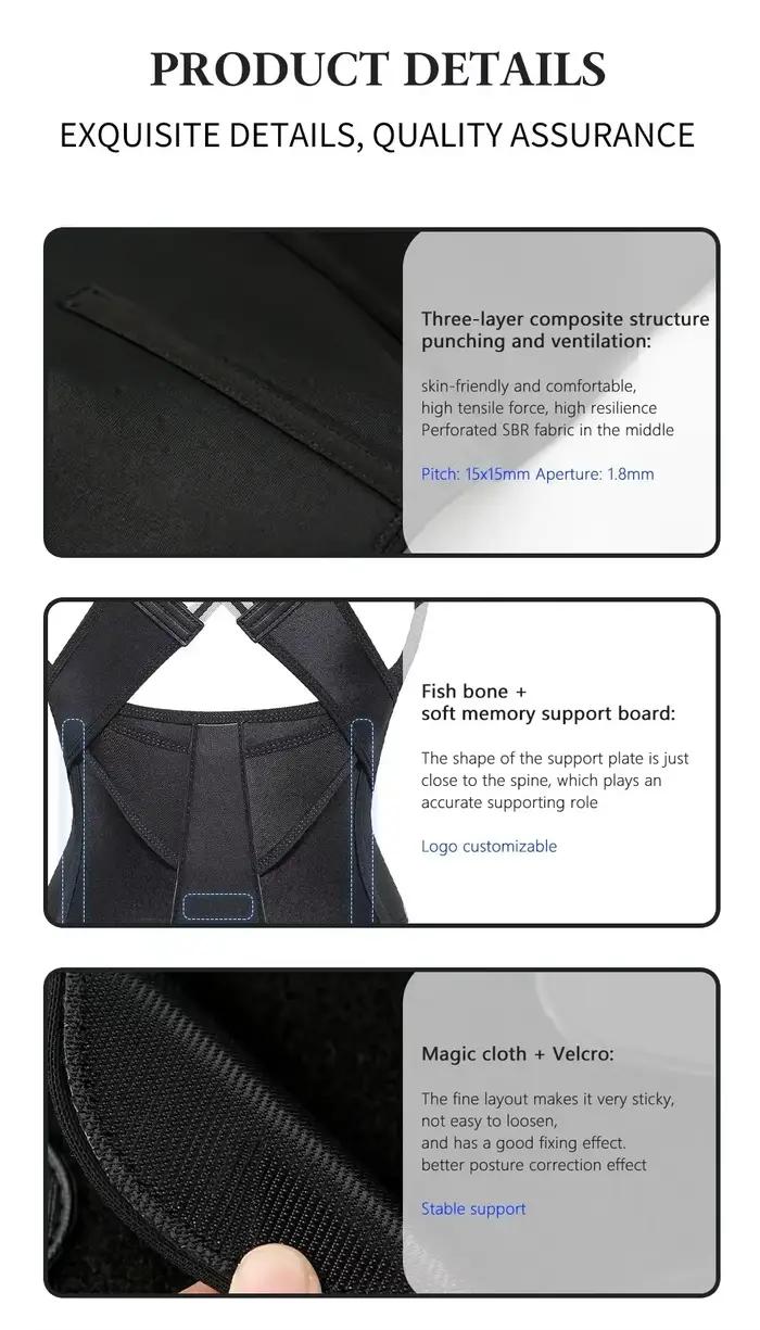 Correcteur de posture pour femmes et hommes