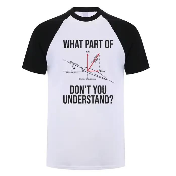 T-Shirt Happator Flight en Polyester et Coton pour Homme et Femme Design d'Avion Mécanique Multicolore Pour Occasions Décontractées Été