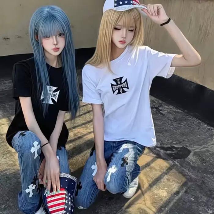 Nouveau T-shirt unisexe classique 2026 West Coast Choppers avec motif vintage, 100 % coton, col rond, coupe décontractée, haut d'été