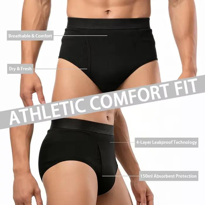 Sous-vêtements pour hommes contre l'incontinence