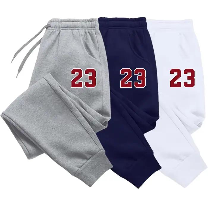 Pantalon de survêtement de luxe imprimé Smile pour hommes, pantalons de jogging chauds, compresseurs multiples, surintendant FJStraight, extérieur, automne, hiver, nouveau