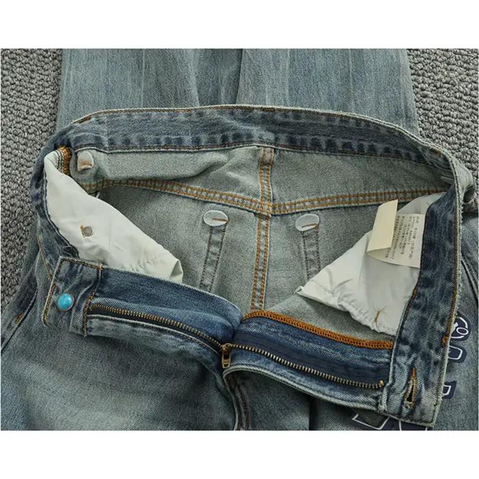 Lyocell – pantalon en denim drapé pour hommes