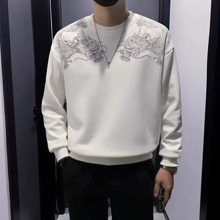 Sweat-shirt à manches longues pour hommes