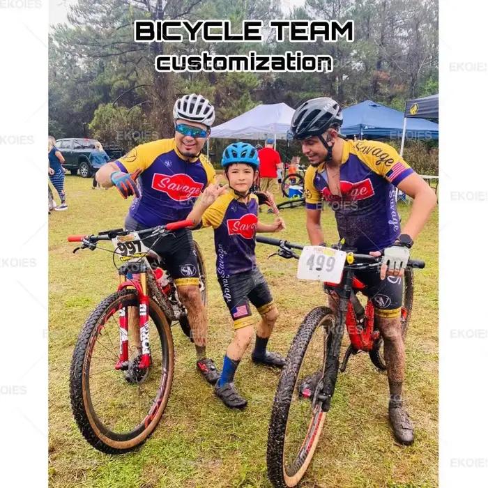Uniforme de vélo de personnalisation avancée