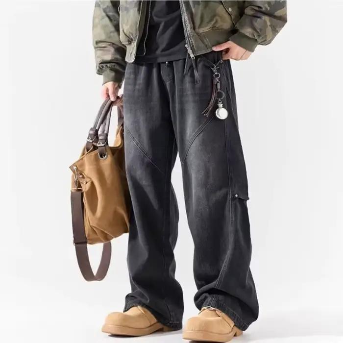 Pantalon en jean vintage pour homme