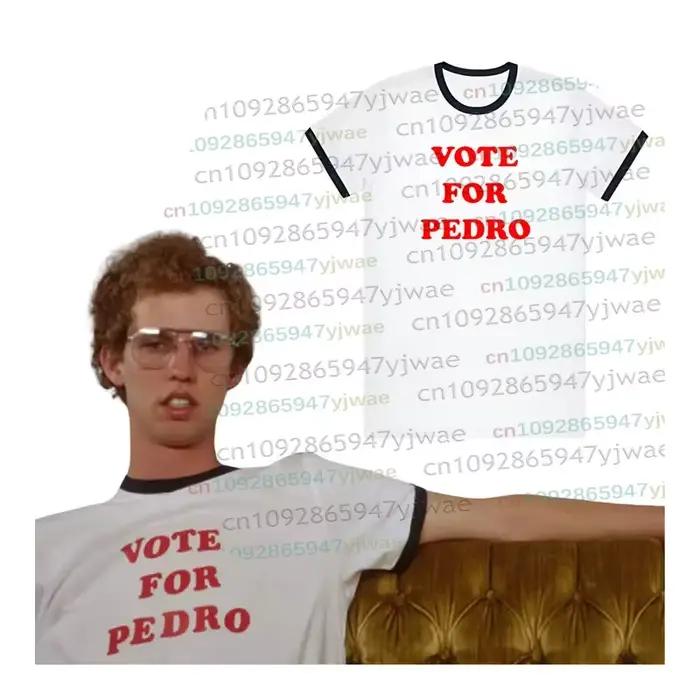 T-shirt Napoleone Dynamite Vote For Pedro pour parents et enfants
