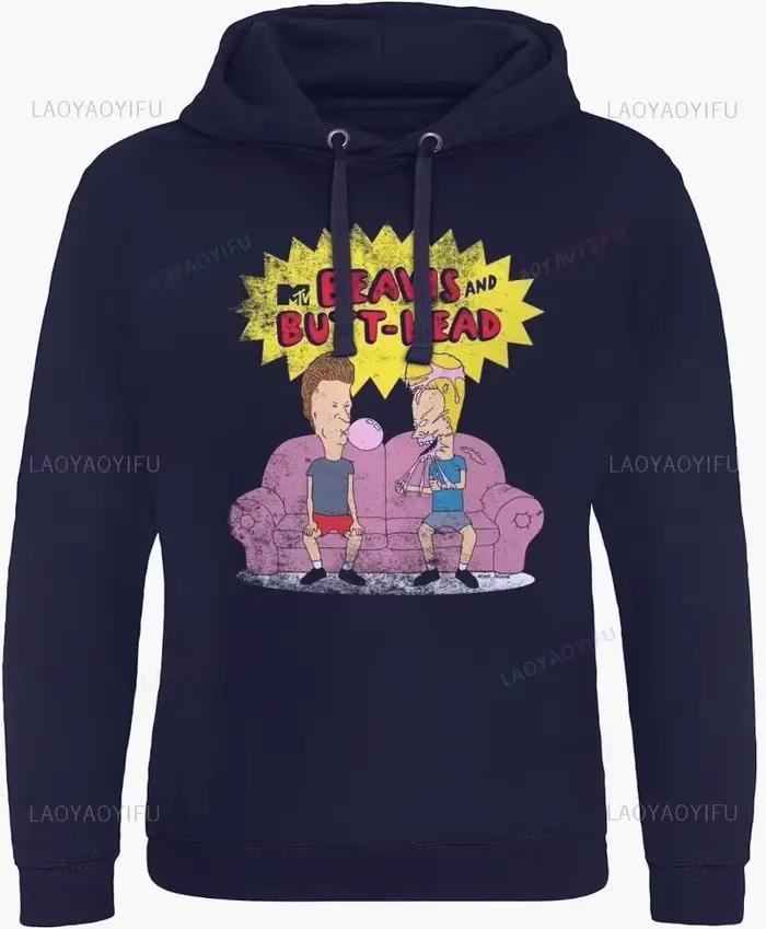 Beavis et Butt-Head Sweat à capuche épique sous licence officielle