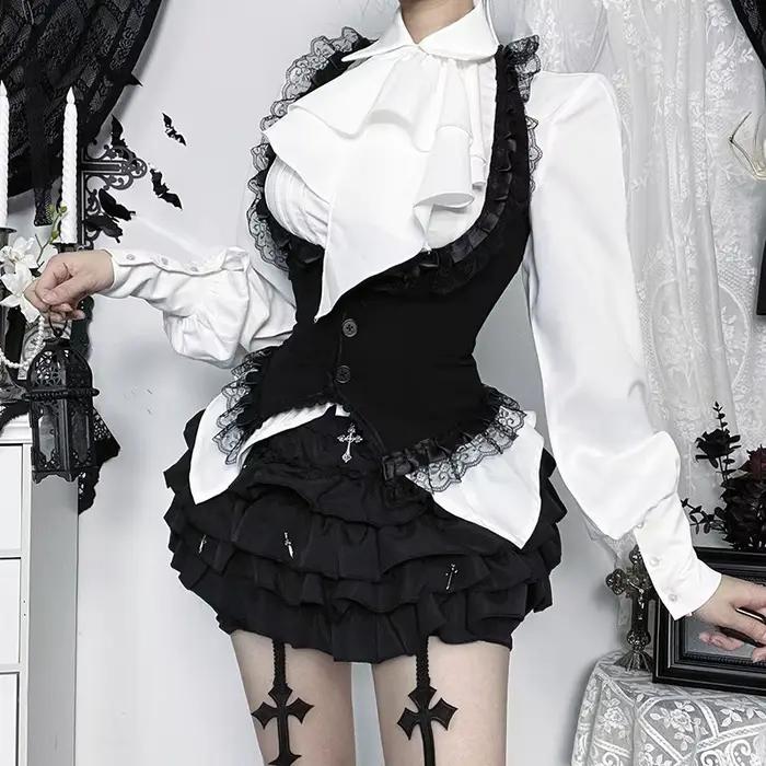 Haut Corset Vintage en dentelle pour femmes