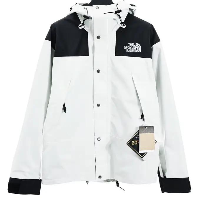 Combinaison d'escalade unisexe imperméable et coupe-vent trois en un 1990 North Face, veste à capuche, vêtements de sport de course en plein air, tissu Polyester