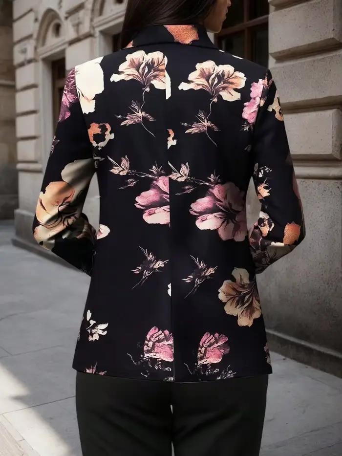 Manteau Blazer élégant pour femmes, vestes de costume surdimensionnées à revers, nouvelle collection printemps-automne 2026, vêtements d'extérieur amples décontractés pour dames de bureau