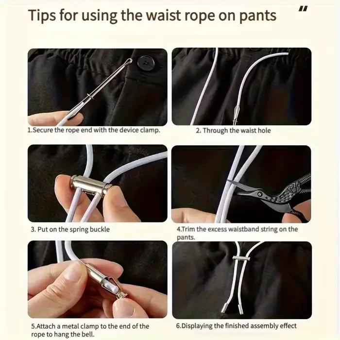 Pantalons de survêtement taille cordon sangle