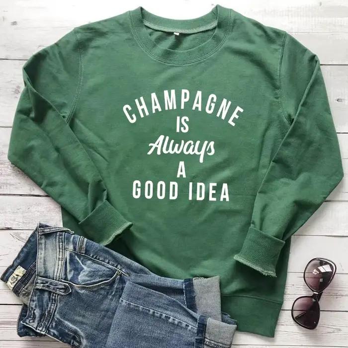 Sweat-shirt unisexe à manches longues pour femme