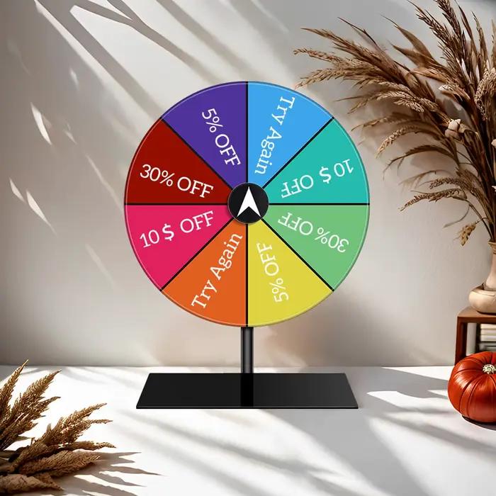 Roue de la fortune effaçable à sec