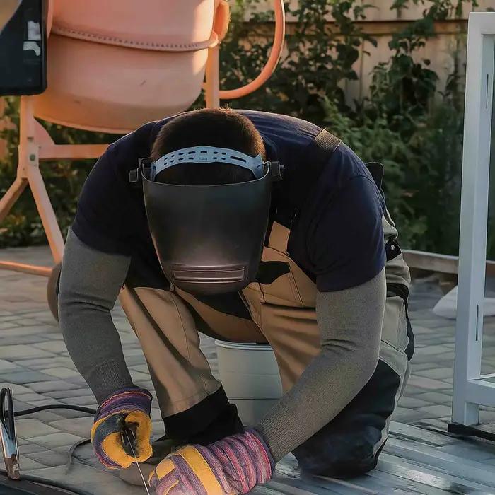 1 paire de manchons de protection pour les bras en Kevlar résistant à la chaleur