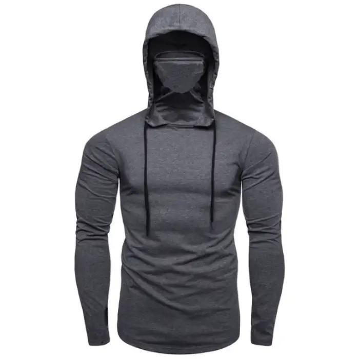Sweat-shirt à col roulé brodé pour hommes, sweat à capuche Ninja japonais, Hip Hop, poche polaire, Streetwear, surdimensionné, Y2K, nouvelle collection automne