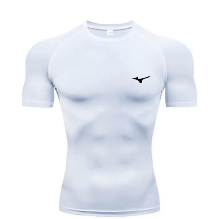 T-shirt de compression pour homme pour l'entraînement en plein air