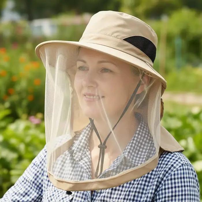 Chapeau moustiquaire, chapeau de pêche