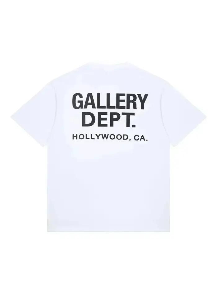 Nouveau T-shirt Homme GALLERY DEPT 2026 Imprimé Coton Grande Taille Streetwear T-shirt Décontracté d'Été à Manches Courtes Haut Tendance Haute Qualité