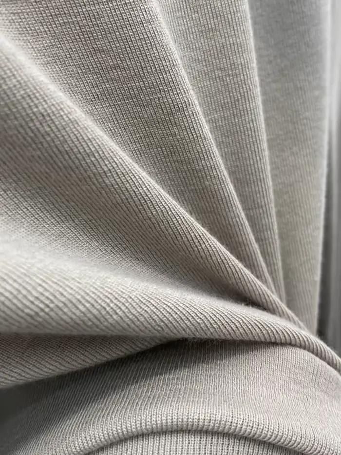 T-shirt blanc basique en pur coton de haute qualité pour femmes
