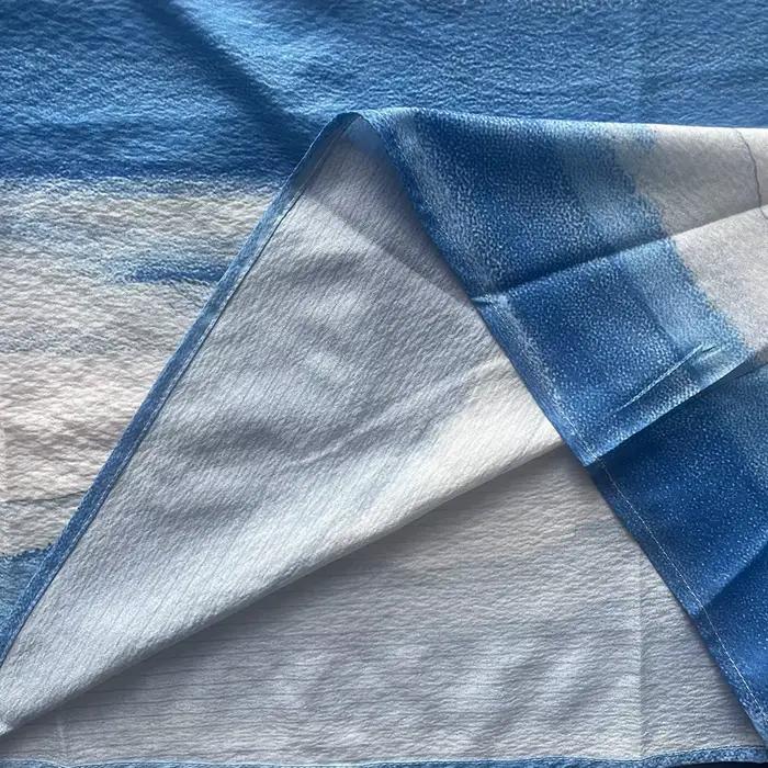 Chemise à manches 3/4 et col rabattu pour femme