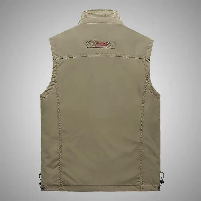 Gilet de travail tendance été brodé