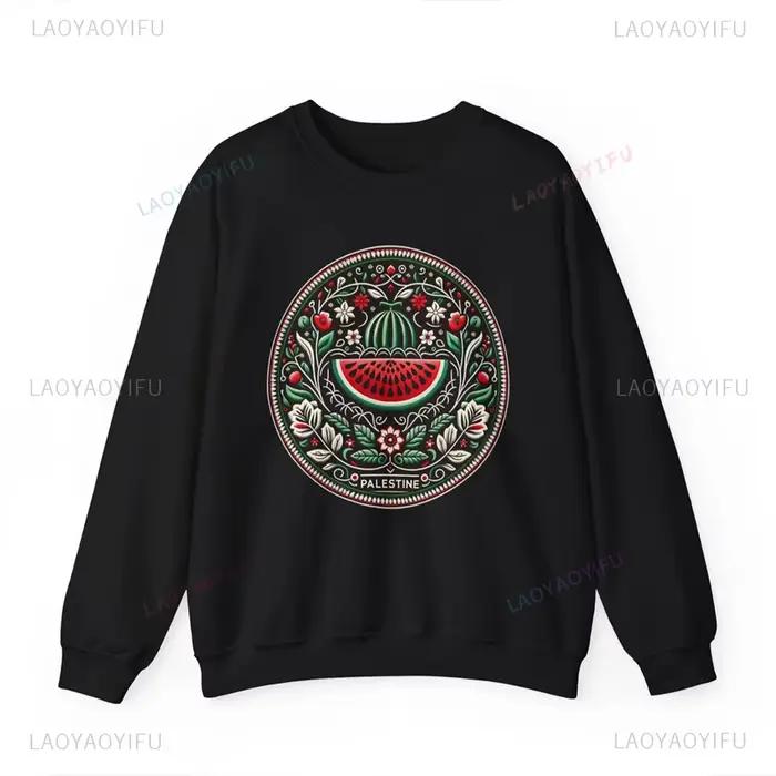 Sweat-shirt unisexe à manches longues