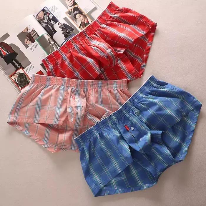 SEOBEAN – short SEXY en coton pour hommes