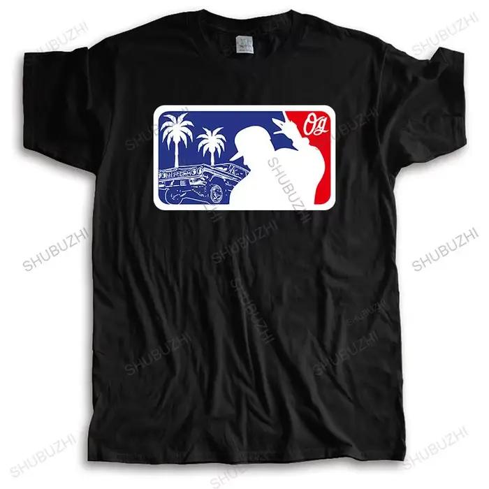 T-shirt d'été col rond pour homme, haut en coton, de marque, tendance