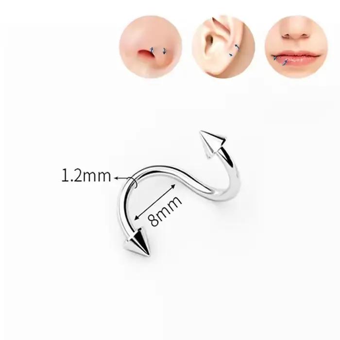 Piercing en Acier Inoxydable pour le Corps
