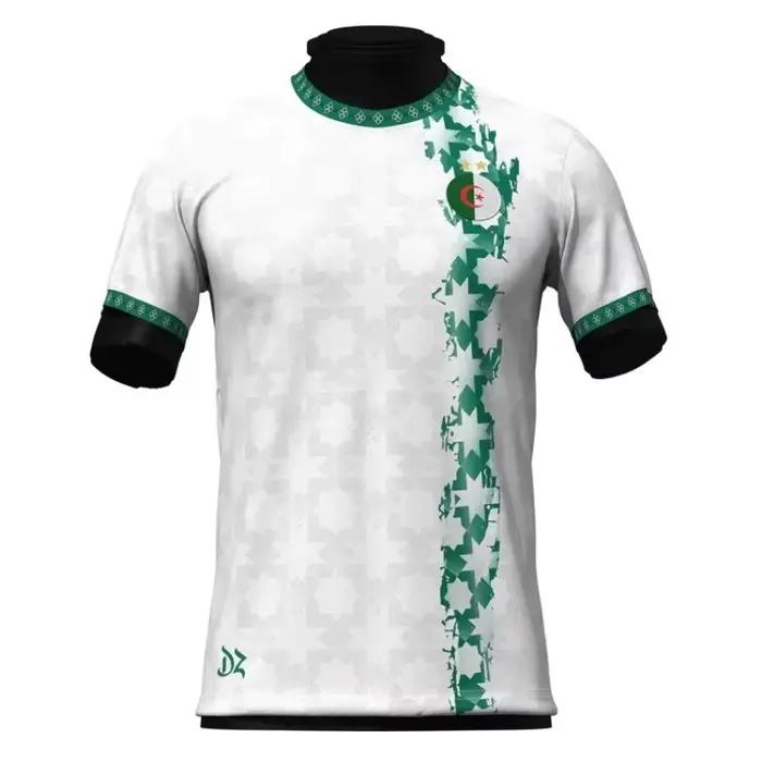 Maillot de football Algérie 2026 Concept Créatif Décontracté Imprimé Unique Hommes Polyester Camping Randonnée