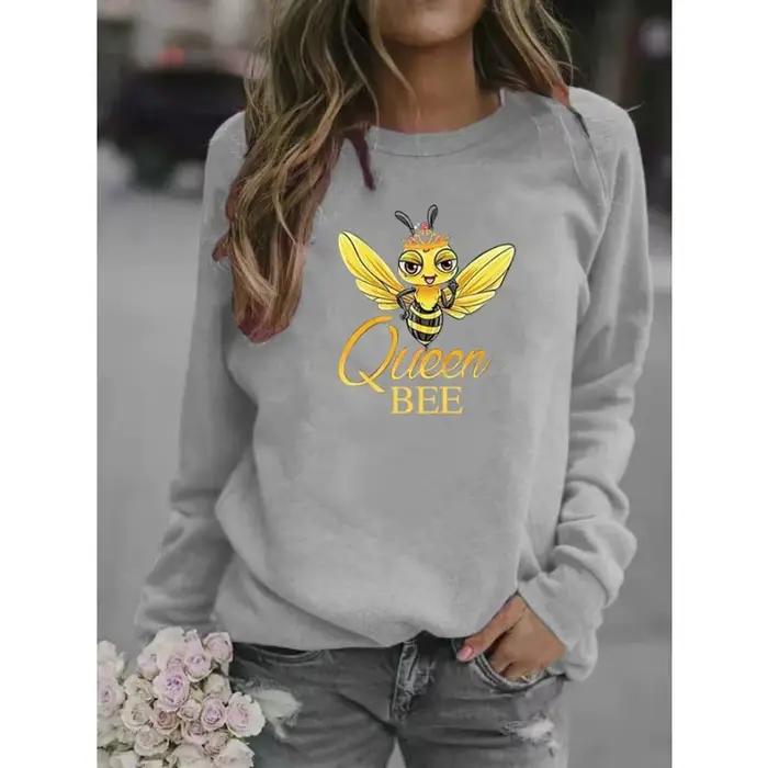 Sweat à capuche imprimé équation pour femme