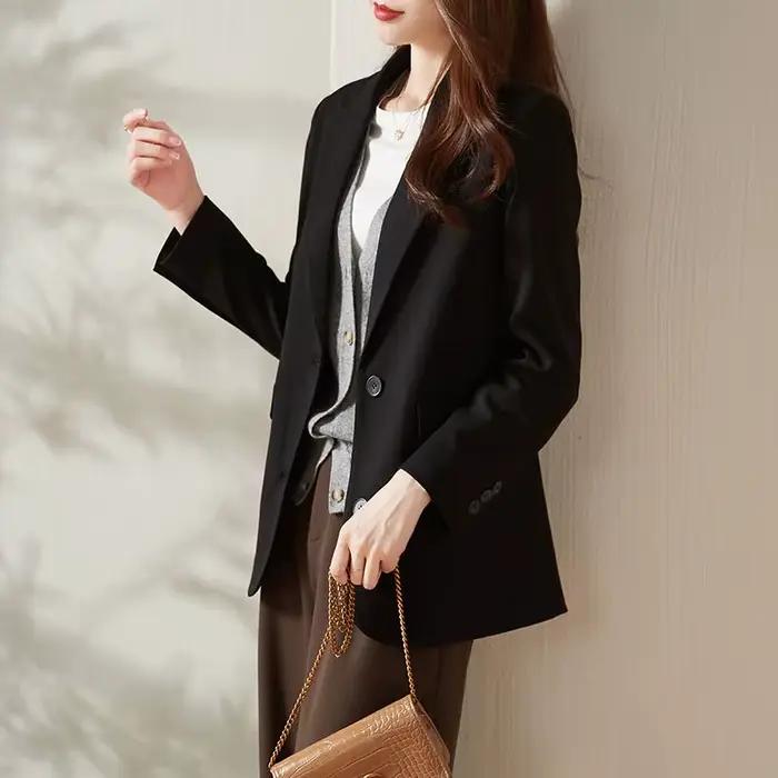 Veste pour femmes vêtements longs tenues d'automne