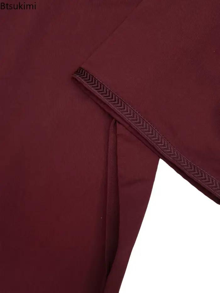Nouvelle robe marocaine arabe pour hommes