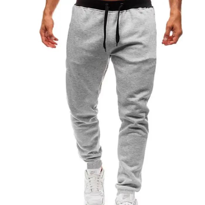 Nouveaux Joggers Automne/Hiver 2025 – Pantalons de Survêtement Décontractés Unisexe à Taille Élastique – Blanc