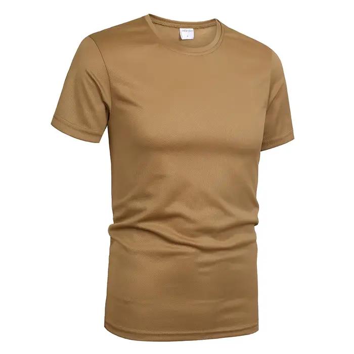 T-Shirt à Manches Courtes et Col Rond pour Homme