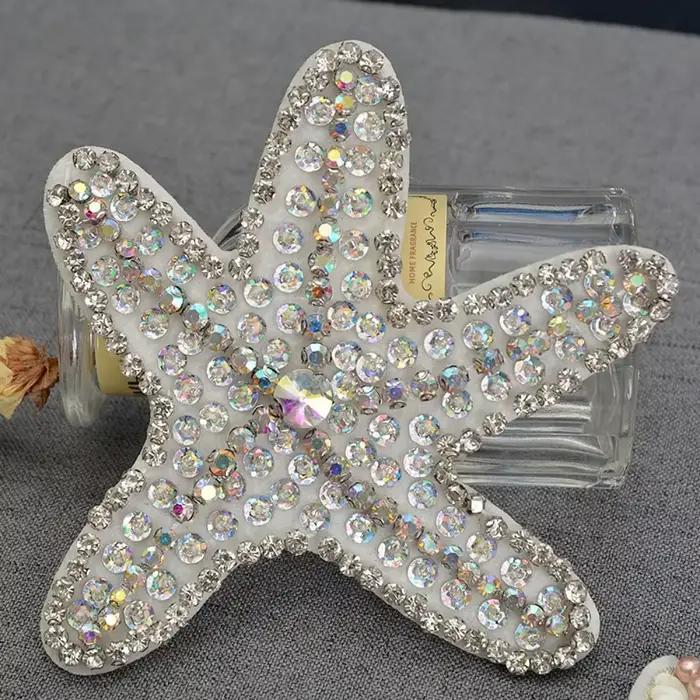 Spot, grande perle faite à la main broderie mode ailes d'étoile de mer
