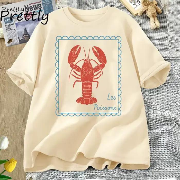 T-Shirt homard français côtier