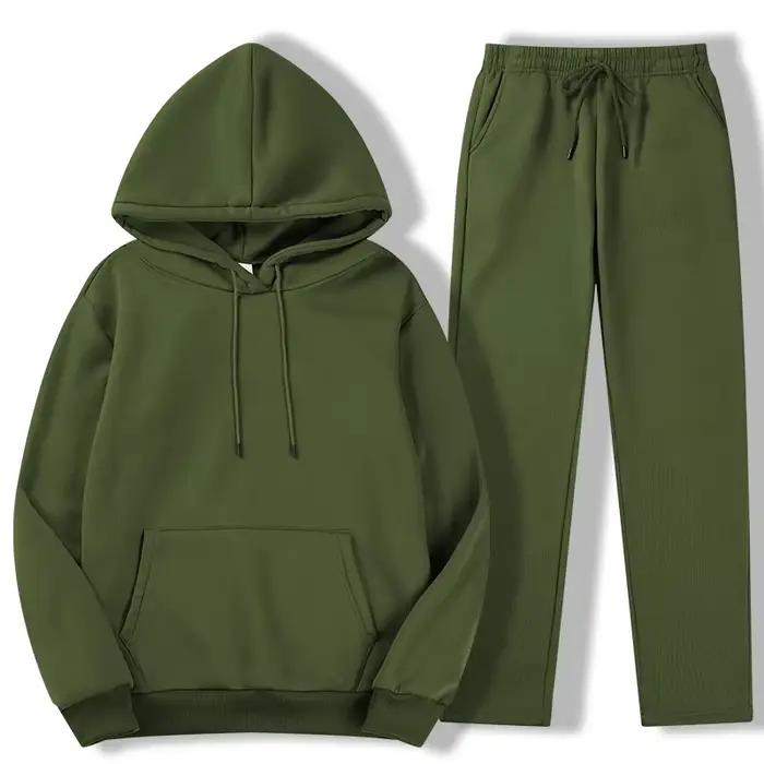 Ensemble deux pièces à capuche et pantalon pour hommes