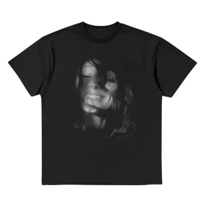 T-shirt décontracté ample en coton pur pour homme, design unique inspiré de l'album Petals d'Ariana Grande, confortable, extensible et adapté à toutes les saisons, idéal pour le sport et les occasions spéciales